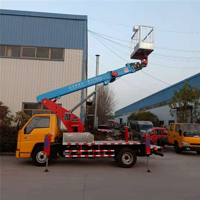 江鈴全自動高空作業(yè)車 車載折臂式升降機的革新與優(yōu)勢